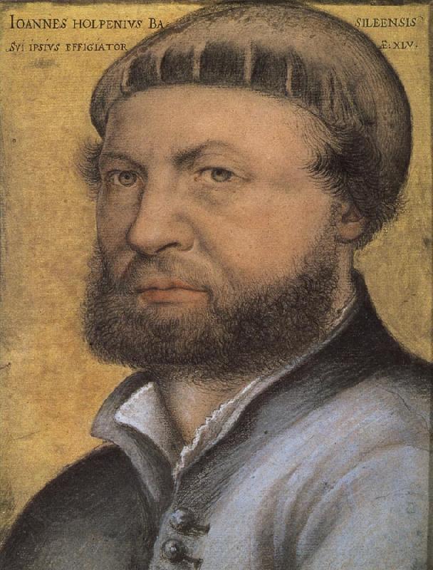 Hans holbein the younger Self-Portrait China oil painting art